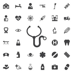Stethoscope Icon - Vector