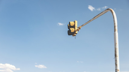 Lampadaire sur autoroute 2