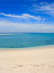 Fototapeta na wymiar White island. Camiguin island. Philippines.