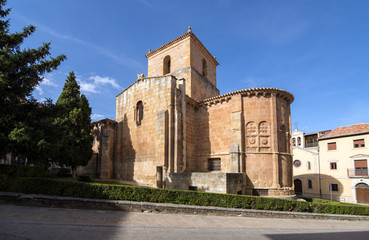 Fototapeta na wymiar Church of San Juan de Rabanera