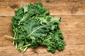 Bunch of broccoli kale