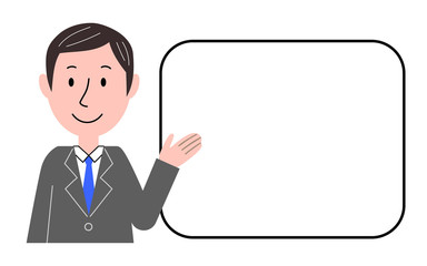 ビジネスマン　ポーズ