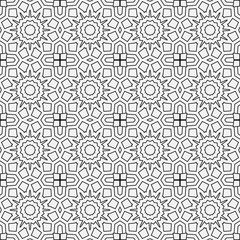 Obraz premium Vector seamless pattern. Modern decorative design template. Crea