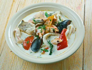 Coconut Fish Chowder