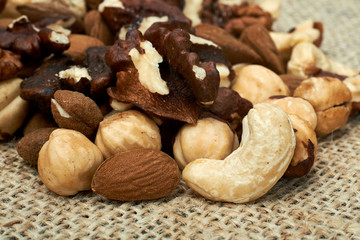 Mixed nuts.
