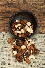 Bowl of mixed nuts