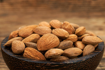 Bowl of almonds