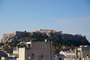 Fototapeta na wymiar Acropolis view