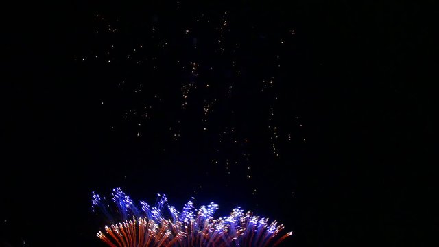 Multiple of Fireworks