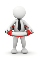 omini 3d con salvagente