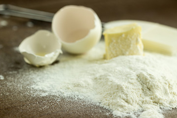 Fototapeta na wymiar Wheat Flour