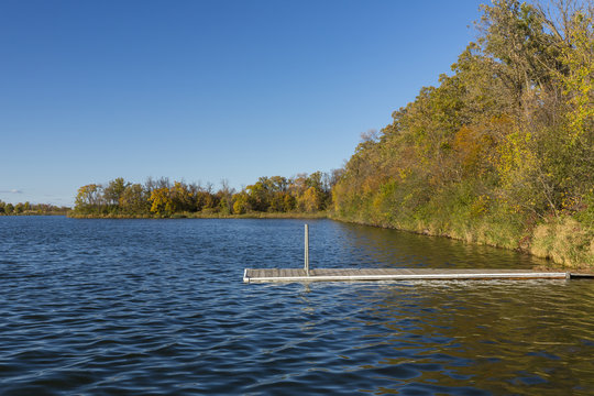 Lake Monson In Autumn