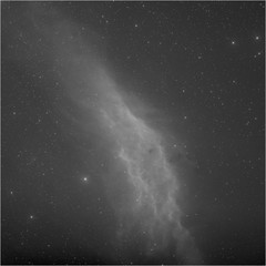 infrared california nebula