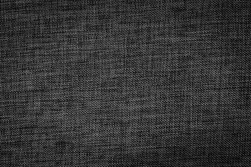 texture of black, tight braid fabric