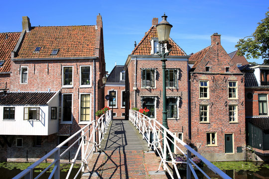 Historic Appingedam in The Netherlands