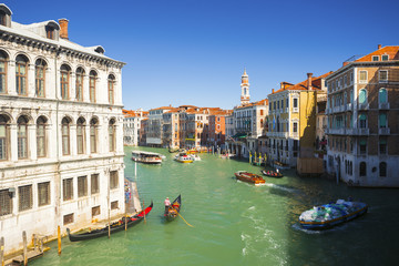 Fototapeta na wymiar Grand Canal in Venice. Italy.