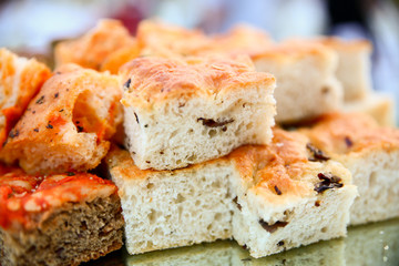pizza bread focaccia