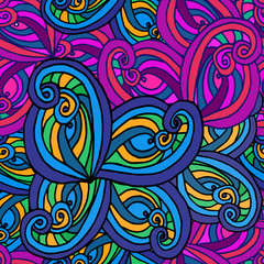 Geometric background made of lines and patterns
