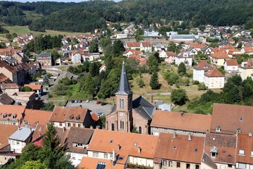 Fototapeta na wymiar Bitche, Moselle, Frankreich