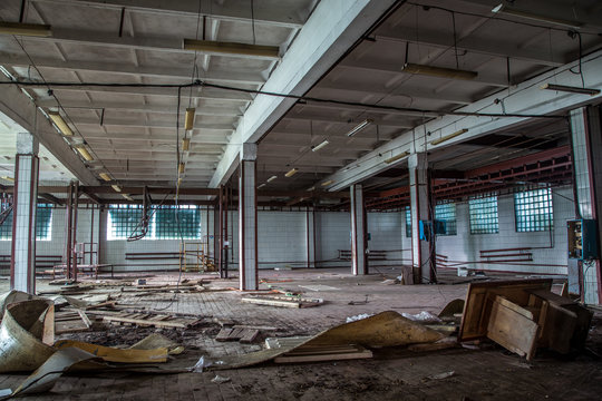 Abandoned Meat Processing Plant In Alekseyevka, Belgorod Region