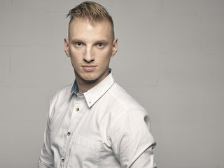 Fototapeta premium male headshot