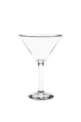 Empty Martini Glass