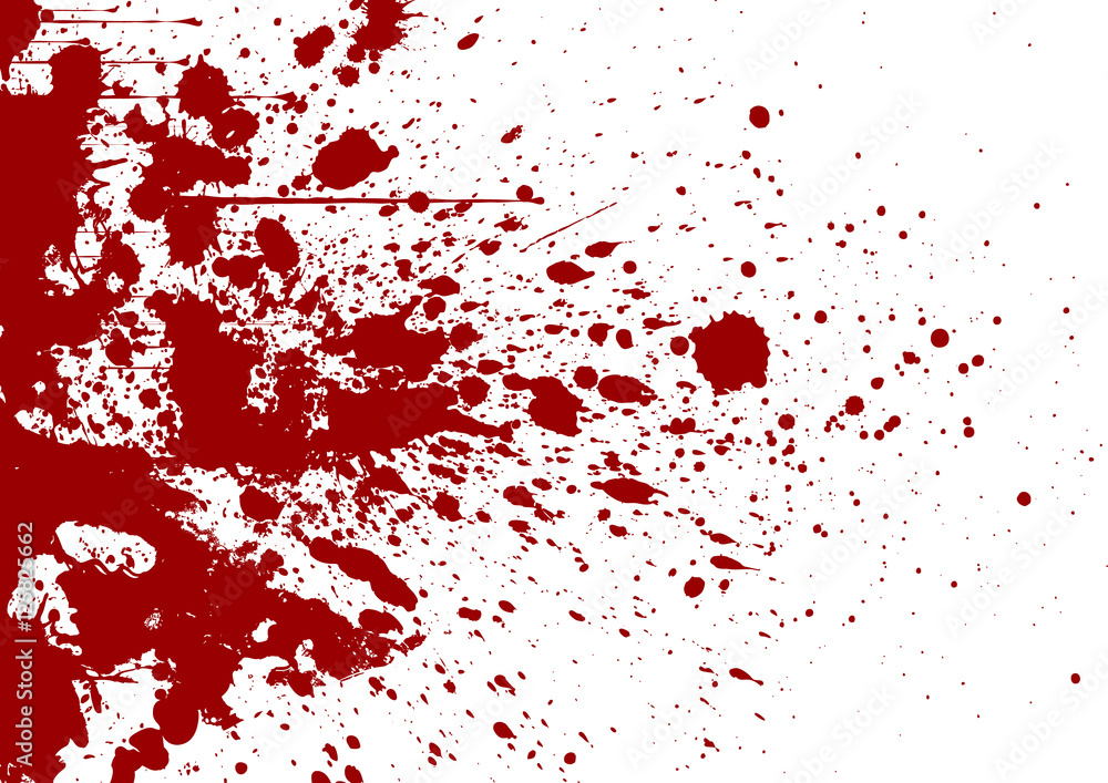Poster vector splatter background red color. illustration vector design