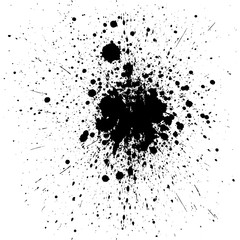 vector splatter black color background