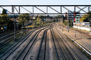 The train station with free routes.