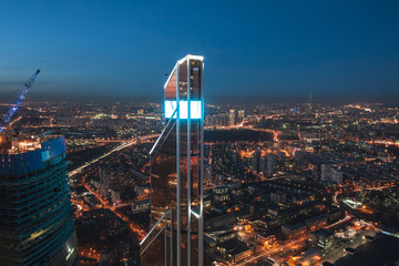 Bright skyscraper
