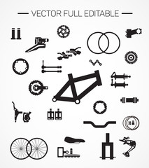 Accessories bicycle.