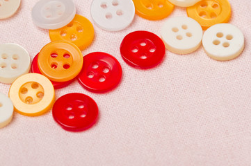 Colorful buttons