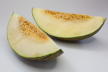 honigmelone - honeydew melon 