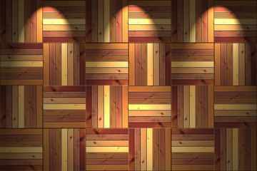wooden wall wish spot light,