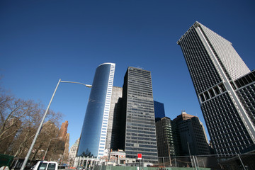 New York skyscrapers in Manhattan, USA