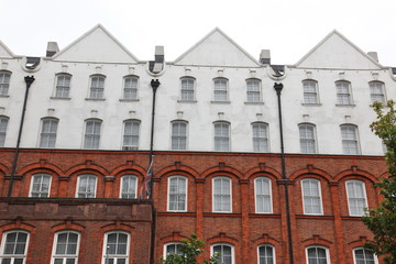 Fototapeta na wymiar Classic victorian house in London, Kenway Road Street, UK