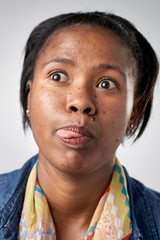 Obraz premium Silly funny face