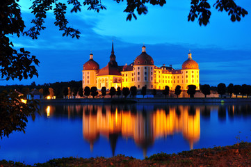 Fototapeta na wymiar castle Moritzburg, Saxony, Germany 