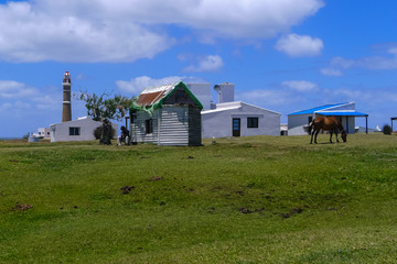 Uruguay, Cabo Polonio Village in National Park. No electricity.