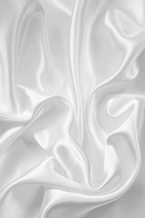 Obraz premium Smooth elegant white silk