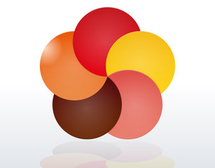 インフォグラフィック　カラー