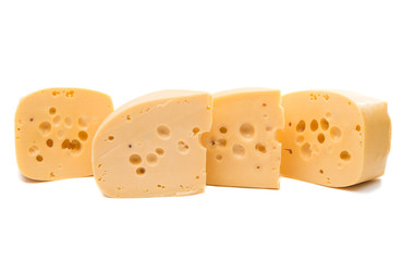 a large piece of cheese