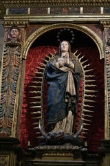 Obraz premium Retablo de la Inmaculada Concepción ,Santa Iglesia Catedral de Nuestra Señora de la Asunción y de San Frutos de Segovia, Castilla y León,España