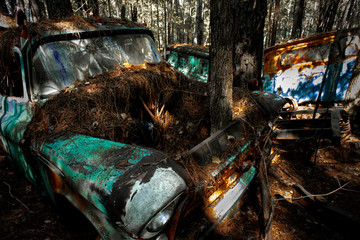 Old Rusted Car