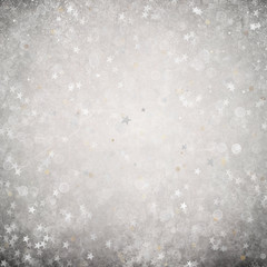 festive vintage texture with stars and glitter