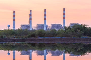 Obraz premium Power plant,Energy power station