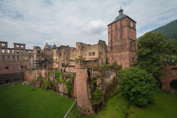 Fototapeta premium Castle in Heidelberg, Germany