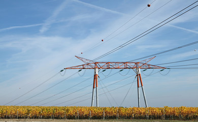 Ligne électrique haute tension