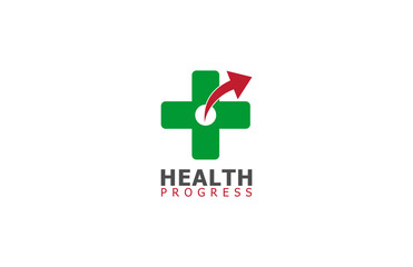 Fototapeta premium health progress logo