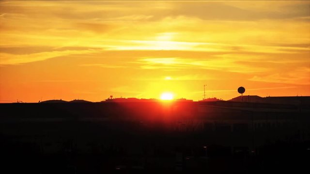 milano di notte, al tramonto,timelapse,